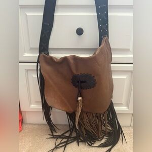 Jimmi WZ custom made leather fringe purse. Gorgeous!